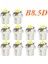 Kristal Mavi Tarzı B8.5d W5W B8.5d B8.4d B8.3d LED Ampuller Araba Gösterge Paneli Lambası Otomatik Gösterge Paneli Isınma Gösterge Işığı (Yurt Dışından) 1