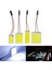 48 LED Otomobil Xenon Hıd Cob LED Kubbe Harita Ampul Oto Araba Iç Panel Lambası T10 BA9S Festoon Adaptörü Dc 12V Beyaz (Yurt Dışından) 2