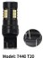 Sarı Stil 7440 T20 2x Araba LED Ampul Canbus Tt Baw BAY15D Araba 12 V Beyaz Amber Için Otomatik Geri Lambası (Yurt Dışından) 1
