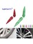 60MM Kırmızı 1 Adet Stil 1 Adet Evrensel Alüminyum Alaşım Motosiklet Araba Oto Bisiklet Başak Şekli Toz Geçirmez Lastik Tekerlek Kök Vana Kapakları Araba Styling Tunning (Yurt Dışından) 2
