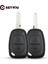 Blade VAC102 Stili ile Keyyou 2 Düğme Araba Anahtarı Kabuk Fob Kılıf Vauxhall Opel Vivaro Renault Movano Trafic Renault Kangoo Kesilmemiş NE73VAC102 Bıçak (Yurt Dışından) 2
