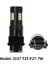 Kehribar Tarzı 3157 T25 Anbu Ba BAY15D T Araba LED Ampul Ön Arka Dönüş Sinyali Drl Fren Lambası Otomatik 12V 24V Beyaz Kırmızı Amber (Yurt Dışından) 1