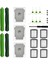 Irobot Roomba I7+ J7 Plus J7+ I3 Plus I3+ I4 I4+ I6 I6+ I8 I8+ E5 E6 E7 Kauçuk Fırçalar Filtreler Için Yedek Parçalar (Yurt Dışından) 1