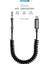 Spiralli 3.5mm To Lightning Aux Ses Kablosu Kumaş Sa-01 3