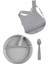 3lü Beslenme Seti Powder Grey 1
