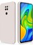 Xiaomi Redmi Note 9 Için Ince Yumuşak Likit Silikon Tampon Telefon Kılıfı - Beyaz (Yurt Dışından) 1