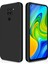 Xiaomi Redmi Note 9 Için Ince Yumuşak Likit Silikon Tampon Telefon Kılıfı - Siyah (Yurt Dışından) 1