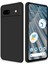 Google Pixel 7A Için Ince Yumuşak Likit Silikon Tampon Telefon Kılıfı - Siyah (Yurt Dışından) 1