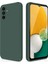 Samsung Galaxy A13 5g Için Ince Yumuşak Likit Silikon Tampon Telefon Kılıfı - Gece Yeşili (Yurt Dışından) 1