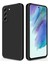 Samsung Galaxy S21 Fe 5g Için Ince Yumuşak Likit Silikon Tampon Telefon Kılıfı - Siyah (Yurt Dışından) 1