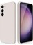 Samsung Galaxy S23+ / S23 Plus Için Ince Yumuşak Likit Silikon Tampon Telefon Kılıfı - Beyaz (Yurt Dışından) 1