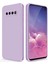 Samsung Galaxy S10 Için Ince Yumuşak Likit Silikon Tampon Telefon Kılıfı - Mor (Yurt Dışından) 1