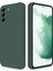 Samsung Galaxy S22 5g Için Ince Yumuşak Likit Silikon Tampon Telefon Kılıfı - Gece Yeşili (Yurt Dışından) 1