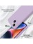 iPhone 14 Için Ince Yumuşak Likit Silikon Tampon Telefon Kılıfı - Mor (Yurt Dışından) 3