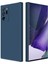 Samsung Galaxy Note 20 Ultra Için Ince Yumuşak Likit Silikon Tampon Telefon Kılıfı - Mavi (Yurt Dışından) 1