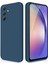 Samsung Galaxy A54 Için Ince Yumuşak Likit Silikon Tampon Telefon Kılıfı - Mavi (Yurt Dışından) 1
