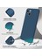 iPhone 14 Için Ince Yumuşak Likit Silikon Tampon Telefon Kılıfı - Mavi (Yurt Dışından) 2