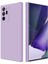 Samsung Galaxy Note 20 Ultra Için Ince Yumuşak Likit Silikon Tampon Telefon Kılıfı - Mor (Yurt Dışından) 1