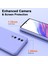 Honor 90 5g Için Ince Likit Silikon Yumuşak Telefon Kılıfı - Mor (Yurt Dışından) 5