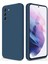 Samsung Galaxy S21+ / S21 Plus 5g Için Ince Yumuşak Likit Silikon Tampon Telefon Kılıfı - Mavi (Yurt Dışından) 1