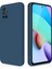 Xiaomi Redmi 10 Için Ince Yumuşak Likit Silikon Tampon Telefon Kılıfı - Mavi (Yurt Dışından) 1