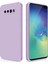 Samsung Galaxy S10 Plus Için Ince Yumuşak Likit Silikon Tampon Telefon Kılıfı - Mor (Yurt Dışından) 2
