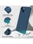 iPhone 14 Plus Için Ince Yumuşak Likit Silikon Tampon Telefon Kılıfı - Mavi (Yurt Dışından) 3