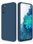Samsung Galaxy S20 Fe Için Ince Yumuşak Likit Silikon Tampon Telefon Kılıfı - Mavi (Yurt Dışından) 1