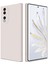 Honor 70 Için Ince Yumuşak Likit Silikon Tampon Telefon Kılıfı - Beyaz (Yurt Dışından) 1