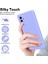 Samsung Galaxy A15 Için Ince Likit Silikon Yumuşak Telefon Kılıfı - Mor (Yurt Dışından) 2