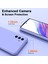 Samsung Galaxy A15 Için Ince Likit Silikon Yumuşak Telefon Kılıfı - Mor (Yurt Dışından) 5