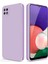 Samsung Galaxy A22 5g Için Ince Yumuşak Likit Silikon Tampon Telefon Kılıfı - Mor (Yurt Dışından) 1