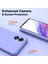 Oppo A38 4g Için Ince Likit Silikon Yumuşak Telefon Kılıfı - Mor (Yurt Dışından) 3