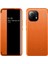 Xiaomi Mi 11 Için Klasik Business Görünüm Penceresi Flip Deri Telefon Kılıfı - Turuncu (Yurt Dışından) 2