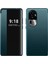 Oppo RENO10 Pro+ Için Klasik Business Görünüm Penceresi Flip Deri Telefon Kılıfı - Yeşil (Yurt Dışından) 1