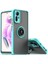 Xiaomi Redmi Note 12S Için Yüzük Stand Mat Sert Silikon Telefon Kılıfı - Gök Mavisi (Yurt Dışından) 1