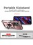 Xiaomi Redmi Note 12 Pro 5g Için Halka Ayaklı ve Kayar Kamera Kapaklı Telefon Kılıf - Rose Gold (Yurt Dışından) 5