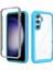 Samsung Galaxy S23 Fe Için Hibrit Bumper Tam Koruma Telefon Kılıfı - Mavi (Yurt Dışından) 1