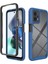Motorola Moto G13 / G23 Için Hibrit Bumper Tam Koruma Telefon Kılıfı - Lacivert (Yurt Dışından) 1