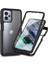 Motorola Moto G13 / G23 Için Yerleşik Ekran 360 Tam Koruma Telefon Kılıfı - Siyah (Yurt Dışından) 1