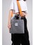 M Bag Kadın Gri Kanvas Turuncu Omuz Askılı Tote Bag Çanta 1