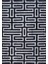 - Deco Milano 12256 - Gri, Siyah - Halı 1