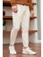 Erkek Regular-Fit Kalıp Eşofman Altı Ekru - 932DNGR 5