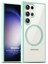 Samsung Galaxy S24 Ultra Kılıf Magsafe Bright Planet Yeşil 1