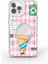 iPhone 15 Pro Max Kılıf Çift Katman Desenli Wiwu Summer Serisi Kapak Pembe 1