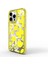 iPhone 15 Pro Max Kılıf Magsafe Şarj Özellikli Boya Desenli Wiwu Fluorescent G Serisi Kapak Sarı 1