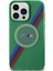 iPhone 15 Pro Kılıf Bmw Magsafe Şarj Özellikli Transparan Tricolor Stripes Orjinal Lisanslı Kapak 2