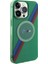 iPhone 15 Pro Kılıf Bmw Magsafe Şarj Özellikli Transparan Tricolor Stripes Orjinal Lisanslı Kapak 3