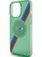 iPhone 15 Pro Kılıf Bmw Magsafe Şarj Özellikli Transparan Tricolor Stripes Orjinal Lisanslı Kapak 5