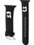 Watch 44MM Uyumlu Kordon Orjinal Lisanslı Ikonik Karl & Choupette Logolu Strap Kayış 3